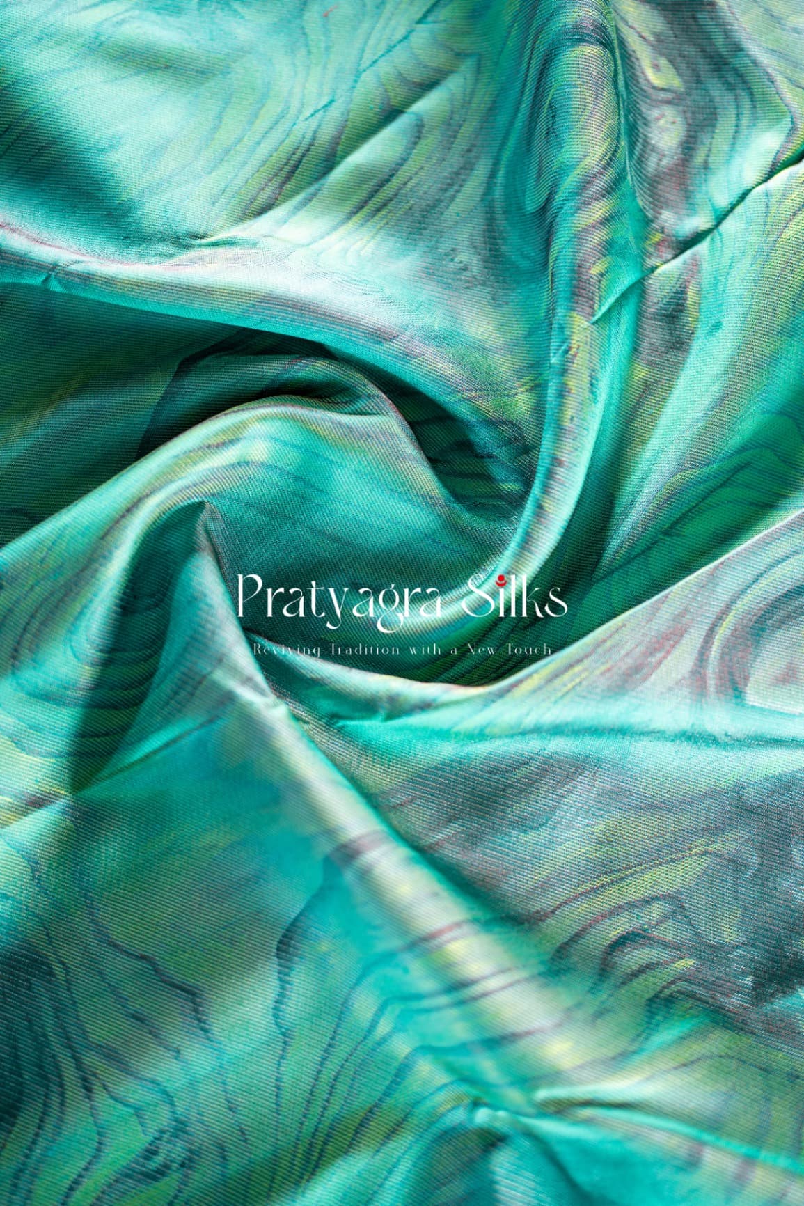 Starry Night Inspired "Van Gogh Silk Saree."