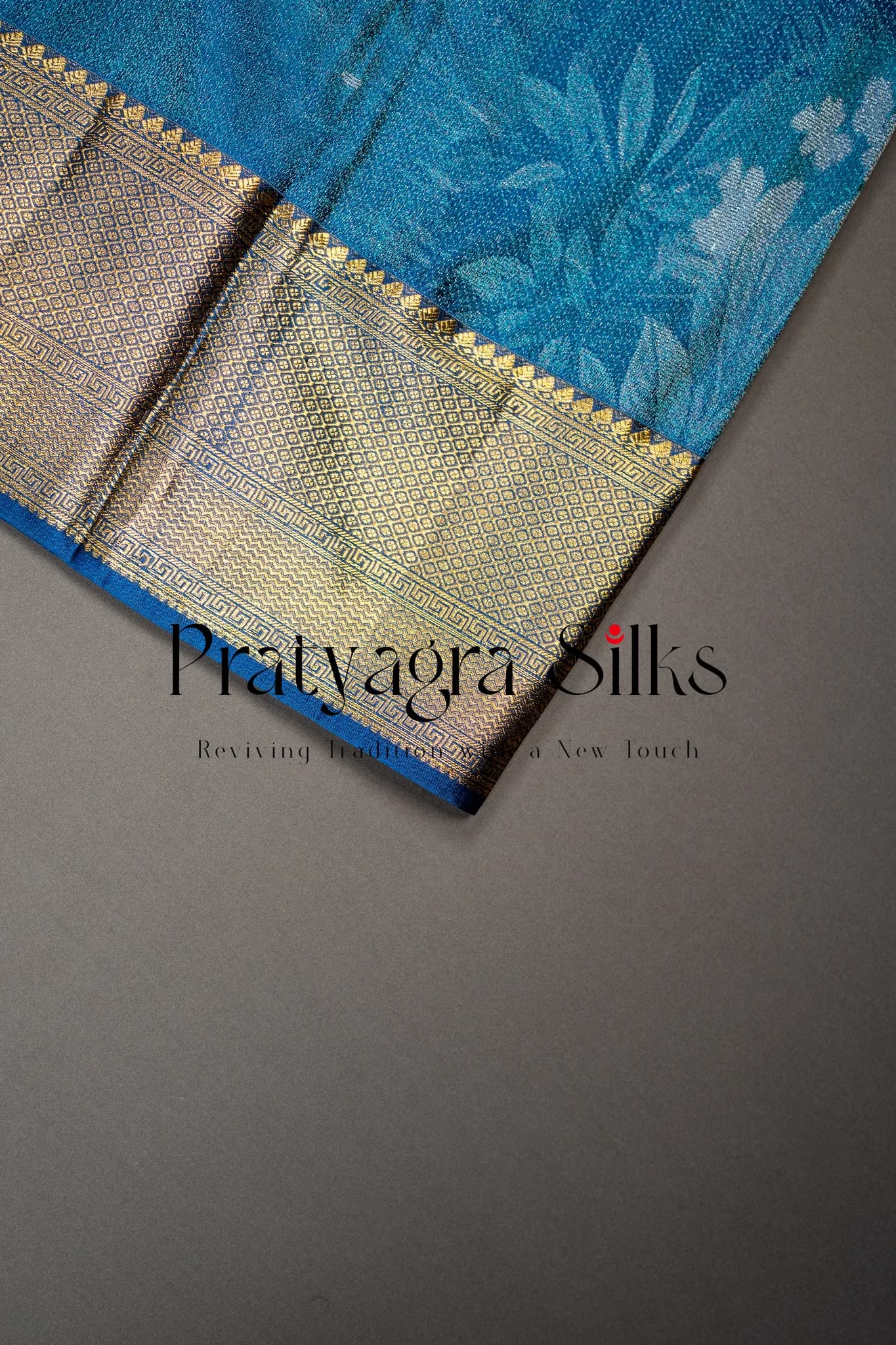 The Royal Ghats Storytelling Silk Saree - Image 3